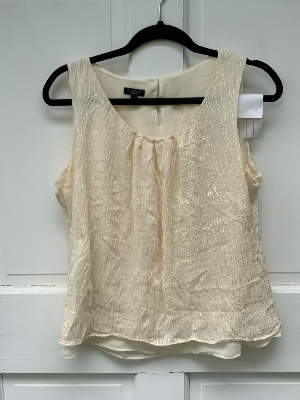 Magical Metallic-Thread Layered Camisole